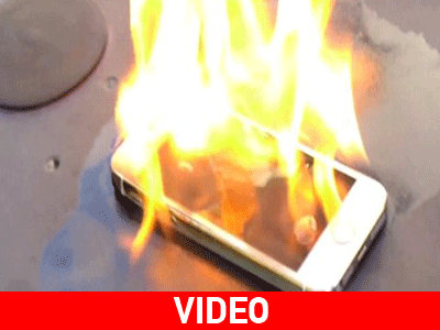 Τι θα συμβεί αν βάλετε φωτιά στο iPhone 5S Τι θα συμβεί αν βάλετε φωτιά στο iPhone 5S