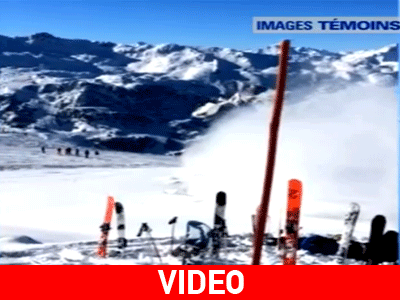 Η στιγμή της μεταφοράς του Σουμάχερ με ελικόπτερο