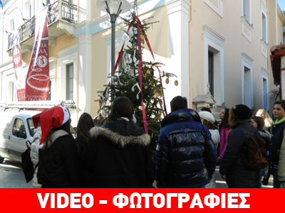 Τρίπολη: Δένδρα στην «Εθνικής Αντίστασης» στόλισαν σχολεία, φορείς και καλλιτέχνες