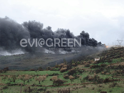 Πυρκαγιά έκοψε το ρεύμα