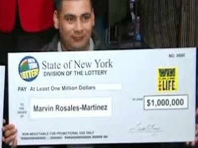 Βρήκε λαχείο στο δρόμο και κέρδισε 1 εκατ. δολάρια