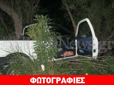 Έχασε τον έλεγχο του αυτοκινήτου και έπεσε πάνω στα δέντρα