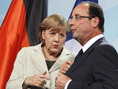 Παρέμβαση Ολάντ-Μέρκελ για την Ουκρανία