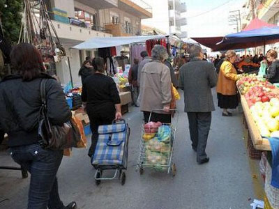 Κρήτη: Ένταση και μικροτραυματισμός στη λαϊκή αγορά
