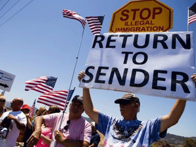 Καλιφόρνια: Διαδήλωση κατά των μεταναστών