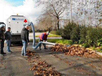 Το μηχάνημα που καθαρίζει τα πάντα στην Άρτα