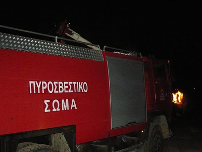 Πάτρα: Φωτιές σε κάδο και τζάκι το βράδυ του Σαββάτου