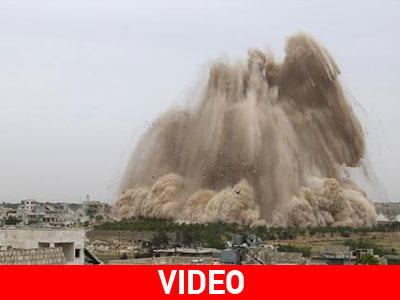 Ανατίναξη on camera