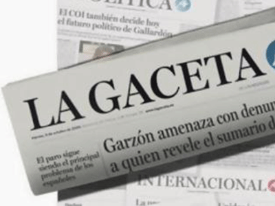 Σε ηλεκτρονική μορφή θα συνεχίσει η «La Gaceta»