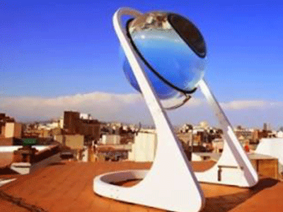 Η μεγάλη κρυστάλλινη σφαίρα  ηλιακής ενέργειας