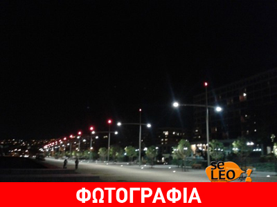 Τα “κόκκινα φανάρια” της νέας παραλίας στη Θεσσαλονίκη