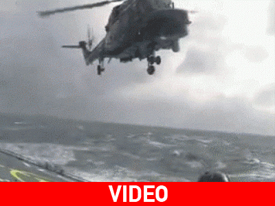 Προσγείωση ελικόπτερου σε ακραίες συνθήκες