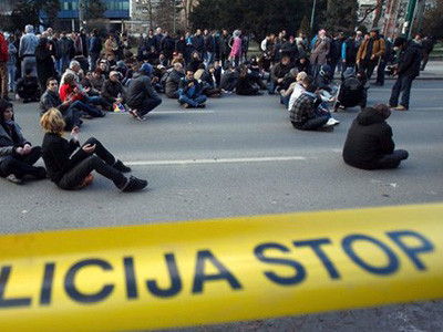 Βοσνία: Συνεχίζονται οι διαδηλώσεις στο Σαράγεβο