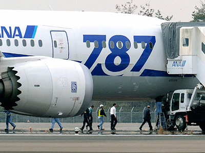 Υπερθέρμανση μπαταρίας σε Boeing 787-Έφτασε τους 660 βαθμούς Κελσίου