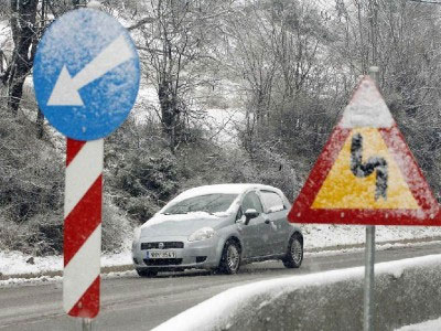 Χιονίζει στον Εβρο