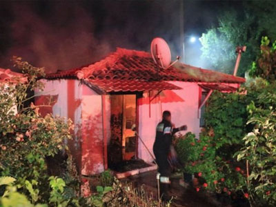 Ιστιαία: Κάηκε ολοσχερώς σπίτι