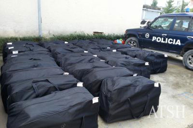 Κάνναβη 200 κιλών κατασχέθηκε από την αλβανική αστυνομία 