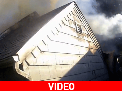 Αυτά βλέπει ένας πυροσβέστης την ώρα της κατάσβεσης