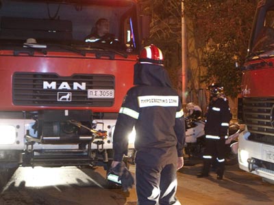 Άρτα: Φωτιά στην ψαραγορά από άστεγο που προσπαθούσε να ζεσταθεί