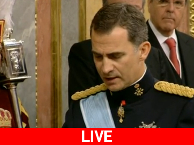 Η τελετή ενθρόνισης του Φελίπε VI