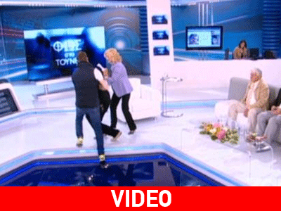 Κατέρρευσε στο πλατό της Νικολούλη