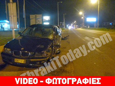 Τροχαίο με δύο ΙΧ στην Ξάνθη