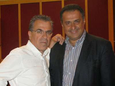 Συνάντηση του Υπουργού Εσωτερικών Αργύρη Ντινόπουλου με τον Γιάννη Κασσαβό