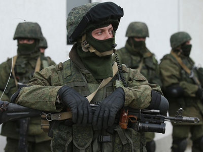 Σε ρωσικά  χέρια  βάση της συνοριοφρουράς στην Κριμαία