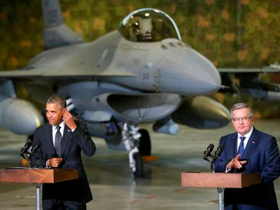 Στην Πολωνία ο Ομπάμα