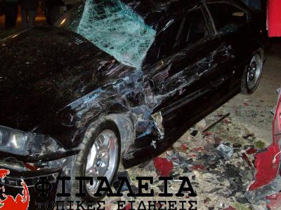 Ηλεία: Τροχαίο με τραυματισμό στη Φασκομηλιά Φιγαλείας