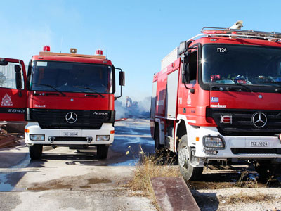 Φωτιά στη Ζαγορά Πηλίου