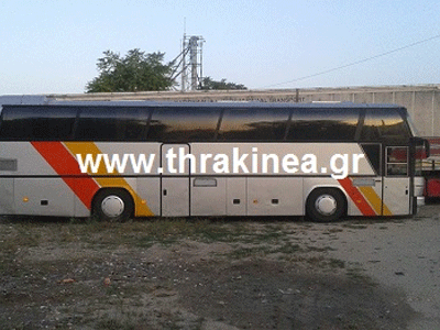 Λεωφορείο κυκλοφορούσε με … χαμένες πινακίδες