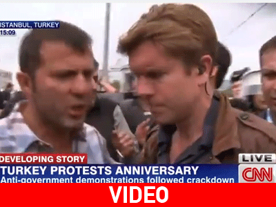 Συνελήφθη δημοσιογράφος του CNN στην Ταξίμ