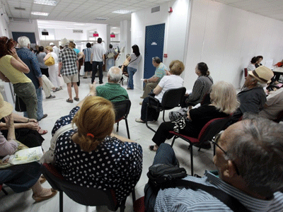 Άφησε την τελευταία του πνοή στην ουρά του ΙΚΑ