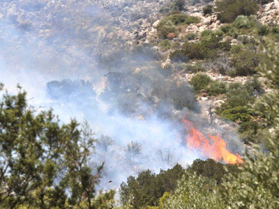 Φωτιά σε αγροτική περιοχή στο Κιλκίς