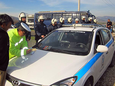 Πάτρα: Αστυνομική έφοδος σε καταυλισμό Ρομά