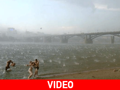 Ρωσία: Έβρεξε… μπαλάκια του γκολφ