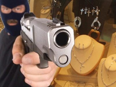 Ένοπλη ληστεία σε κοσμηματοπωλεία στον Τύρναβο