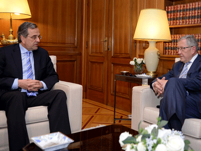 Με τον Ρέγκλινγκ συναντήθηκε ο Α. Σαμαράς