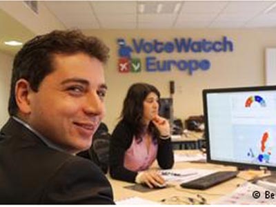 Ο διευθυντής του PollsWatch2014, Ντόρου Φραντέσκου