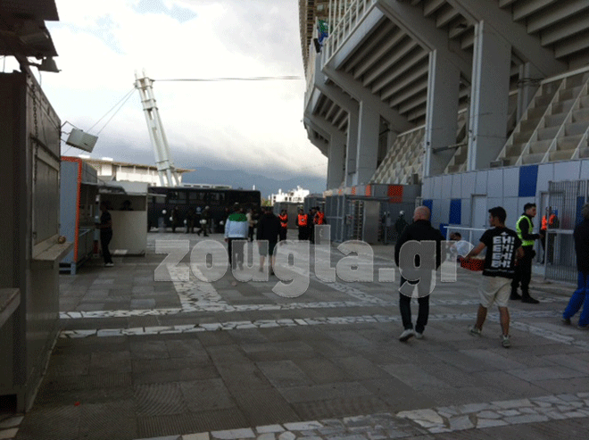 Ένταση με ΜΑΤ και οπαδούς του Παναθηναϊκού