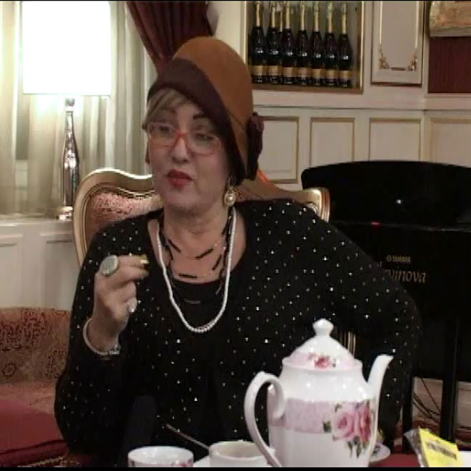 H σατιρική ηθοποιός Rita Zatu