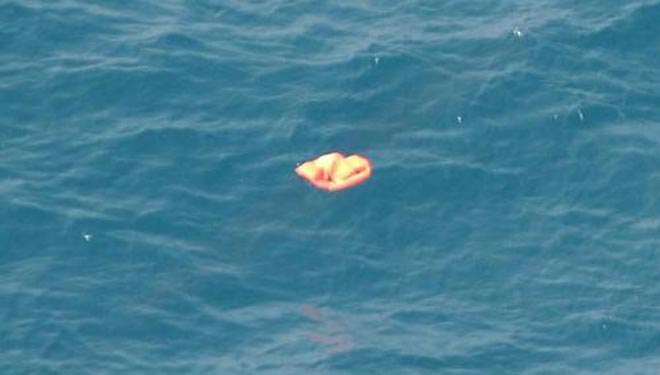 Ένα κομμάτι που επιπλέει στην θάλασα και θεωρήθηκε κομμάτι του αεροπλάνου