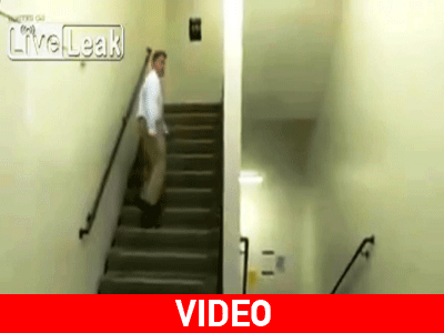 Εκπληκτικό βίντεο οφθαλμαπάτη σε σκάλες έχει μπερδέψει τους πάντες