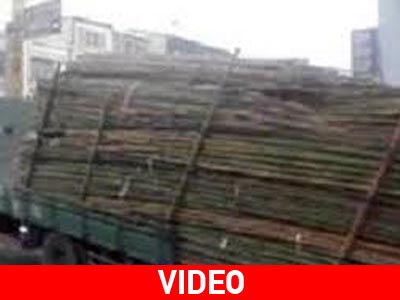 Ξεφόρτωμα νταλίκας σε δευτερόλεπτα