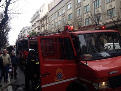 Φωτιά σε δικηγορικό γραφείο στην Τσιμισκή