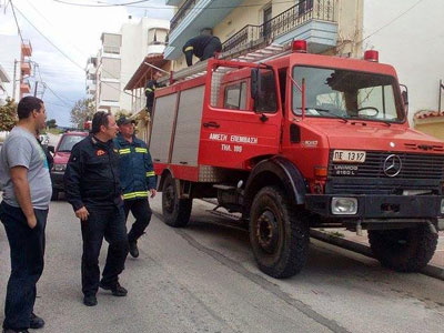 Τρίκαλα: Απεγκλωβισμός μαθητή
