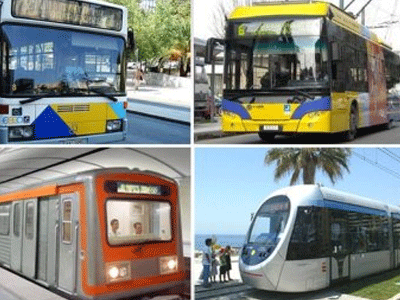 Τα δρομολόγια των μέσων μαζικής μεταφοράς