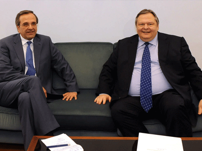 Νέα συνάντηση Σαμαρά – Βενιζέλου σήμερα το απόγευμα