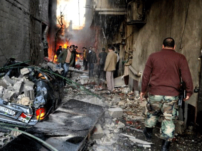 Δύο νεκροί από οβίδα σε όπερα στη Συρία